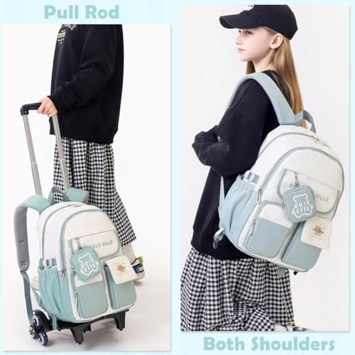 PALAY® School Backpacks for Girls with Wheels Children's Backpack Lightweight School Bags Waterproof Backpacks for Girls PALAY® School Backpacks for Girls with Wheels Children's Backpack Lightweight School Bags Waterproof Backpacks for Girls